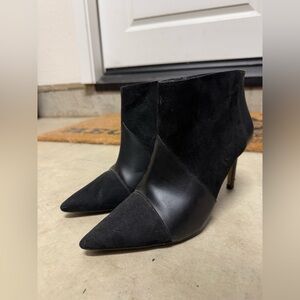 ZARA Black Ankle Booties